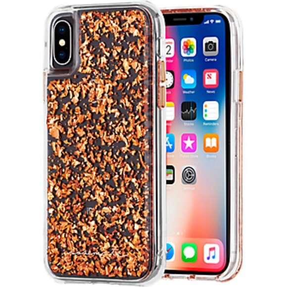 Case-Mate - iPhone Xs Max Case - Karat - iPhone 6.5 - Rose Gold - Picture 2 of 8